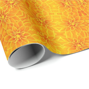 Gul Dahlia Presentpapper