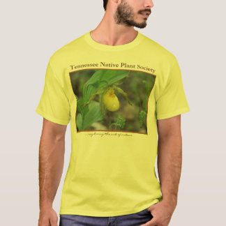 Gul dam Tshirt för häftklammermatare T-shirt