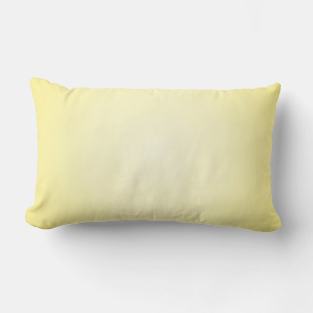 Gul dekorativ kudde för pastell (Framsida)
