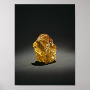 Gul diamant i busen poster