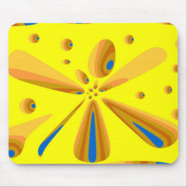 gul drakehåla musmatta