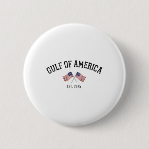 Gul-f Retro of America Est 2025 USA American Flagg Knapp