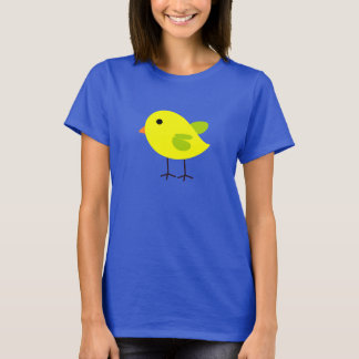 gul fågel tee shirt