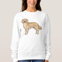 Gul Färgad Golden Retriever Hund Illustration