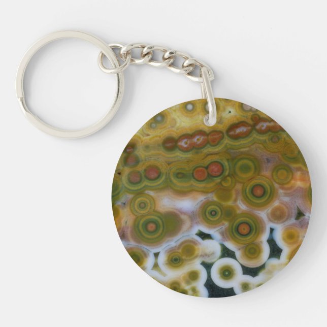 Gul Färgad Ocean Jasper (Framsidan)