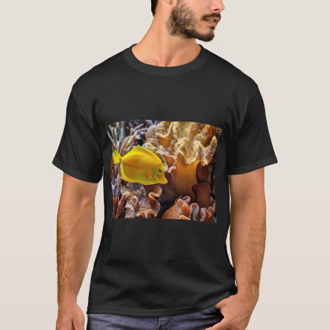 Gul Fisk T Shirt (Framsida)
