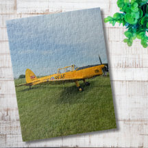 Gul flygplansfoto familjenatt