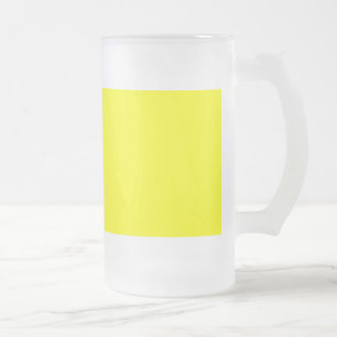 Gul Frostat Ölglas