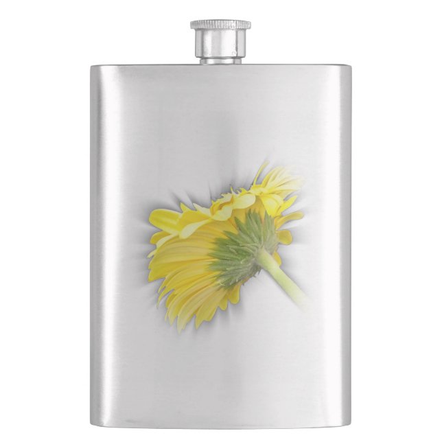 gul gerbera tusensköna fickplunta (Framsidan)