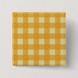 Gul Gingham & Gula Kronblad Knapp
