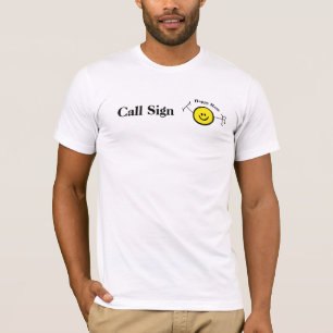 Gul Glad Ham Mindre Logo T-shirt + Anropssignal