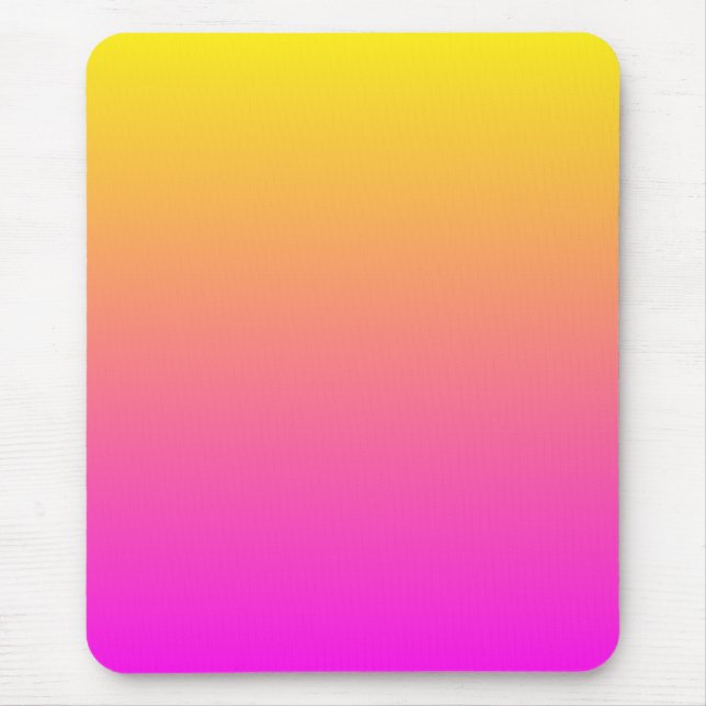 Gul gradient musmatta (Framsidan)