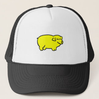 Gul grisdagdesign keps