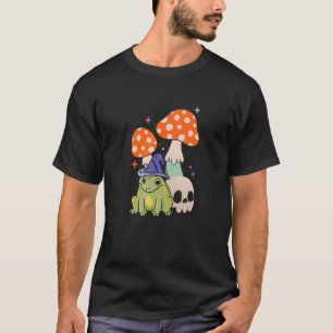 Gul groda med svamp och skum t shirt