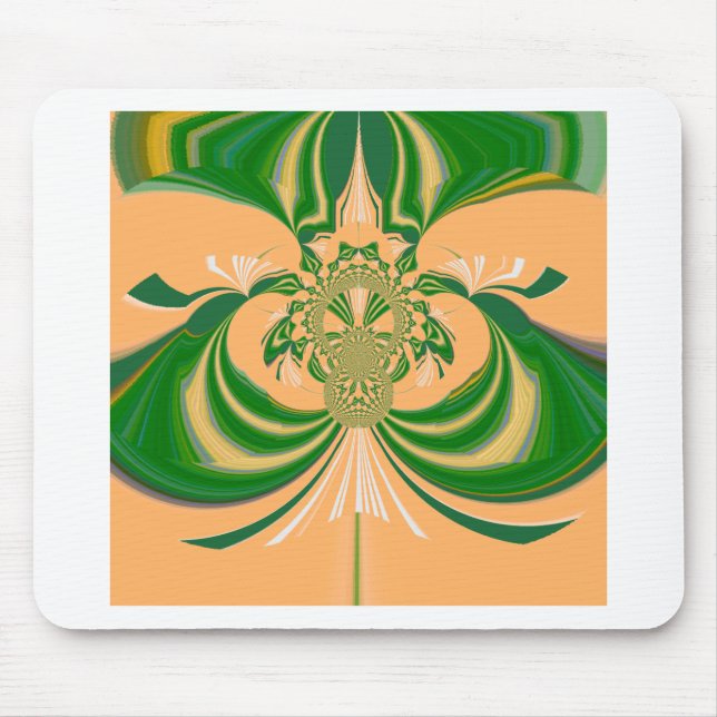 Gul Grön Design. Musmatta (Framsidan)