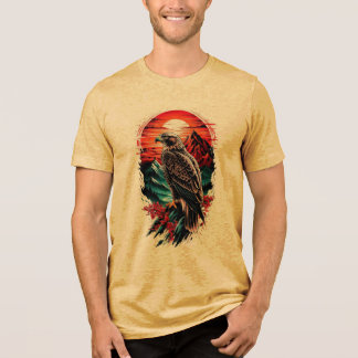Gul halvärmad T-shirt
