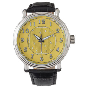 Gul Handduksklocka Armbandsur