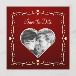 Gul hjärtan - Spara datum-anmälan Spara Datumet