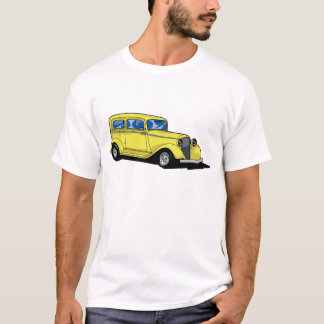Gul hot rod tröja
