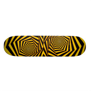 Gul Jacka-Skateboard Skateboard Bräda 19,5 Cm