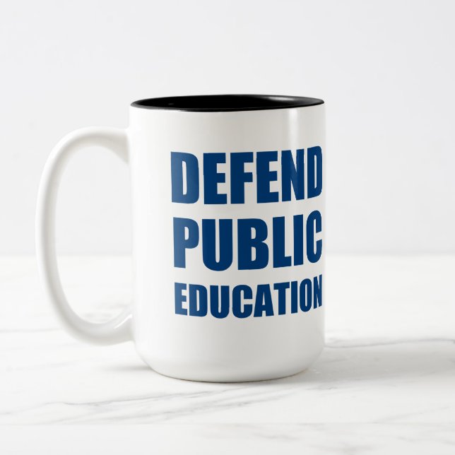 Gul jackabrigadmugg Två-Tonad mugg (Vänster)