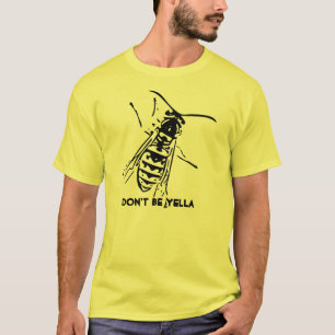 Gul jackaWaspT-tröja Tee Shirt