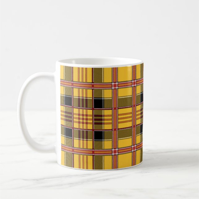 gul karoad kaffekopp (Vänster)