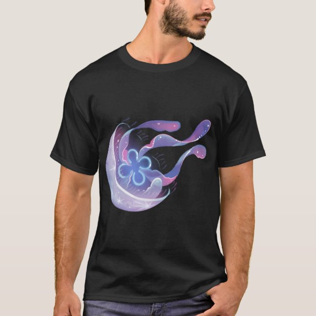 Gul kirurgfisk t shirt (Framsida)