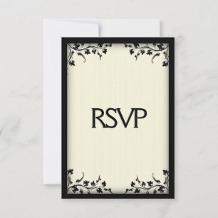 Gul klass RSVP med meny