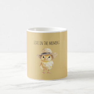 Gul Kyckling Hatt Kaffemugg