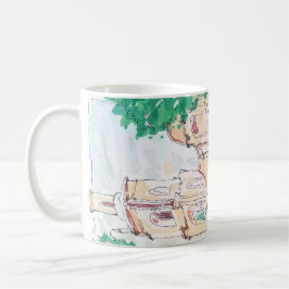 Gul kyrka kaffemugg