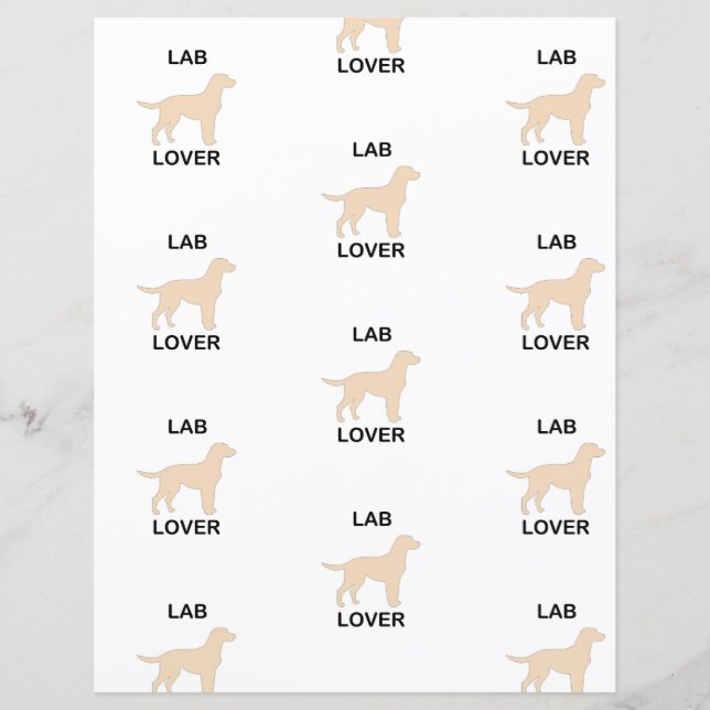 gul lab älskare (Framsida)