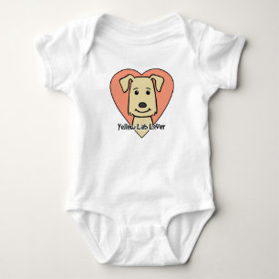 Gul lab älskare tee