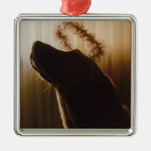 Gul lab Angel Ornament av Willowcatdedesign