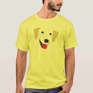 gul lab Ansikte T Shirt
