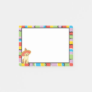 Gul lab Fiesta Post-it Block