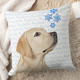 Gul lab jul Labrador Kudde
