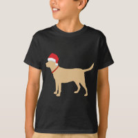 Gul lab jultomten Hat Cute Labrador-julgåva