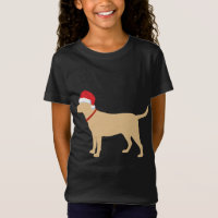 Gul lab jultomten Hat Cute Labrador-julgåva