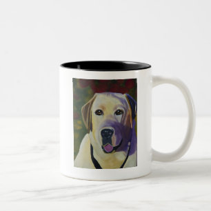 Gul lab kaffemugg