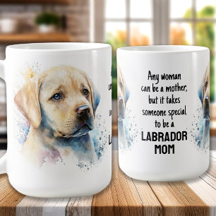 Gul lab - Labrador Mamma Extraordinaire Kaffemugg