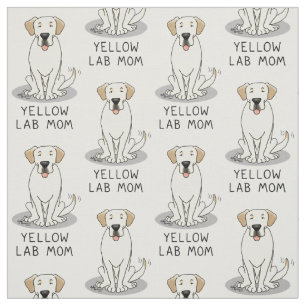 Gul lab Mamma (Labrador Retriever Mamma) Cute Hund Tyg
