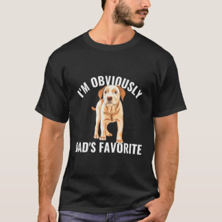 Gul lab Pappa Favorite Labrador Retriever T Shirt