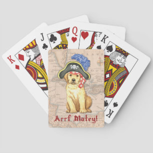 Gul lab Pirat Spel Kort