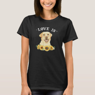 Gul lab t shirt