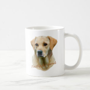 Gul lab väninna kaffemugg