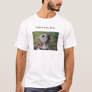 Gul labbregel t-shirt