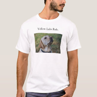Gul labbregel t-shirt