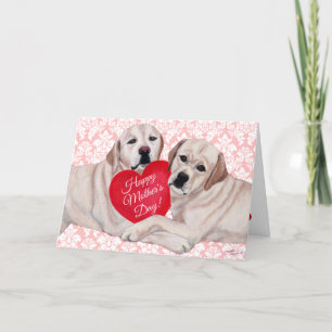 Gul Labrador Duomors dag Kort