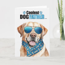 Gul Labrador Hund Coolaste Pappa Fars Dag